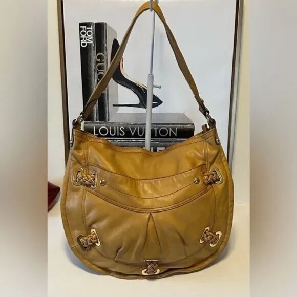 b. makowsky Handbags - B Makowsky saddle hobo Soft Leather shoulder bag